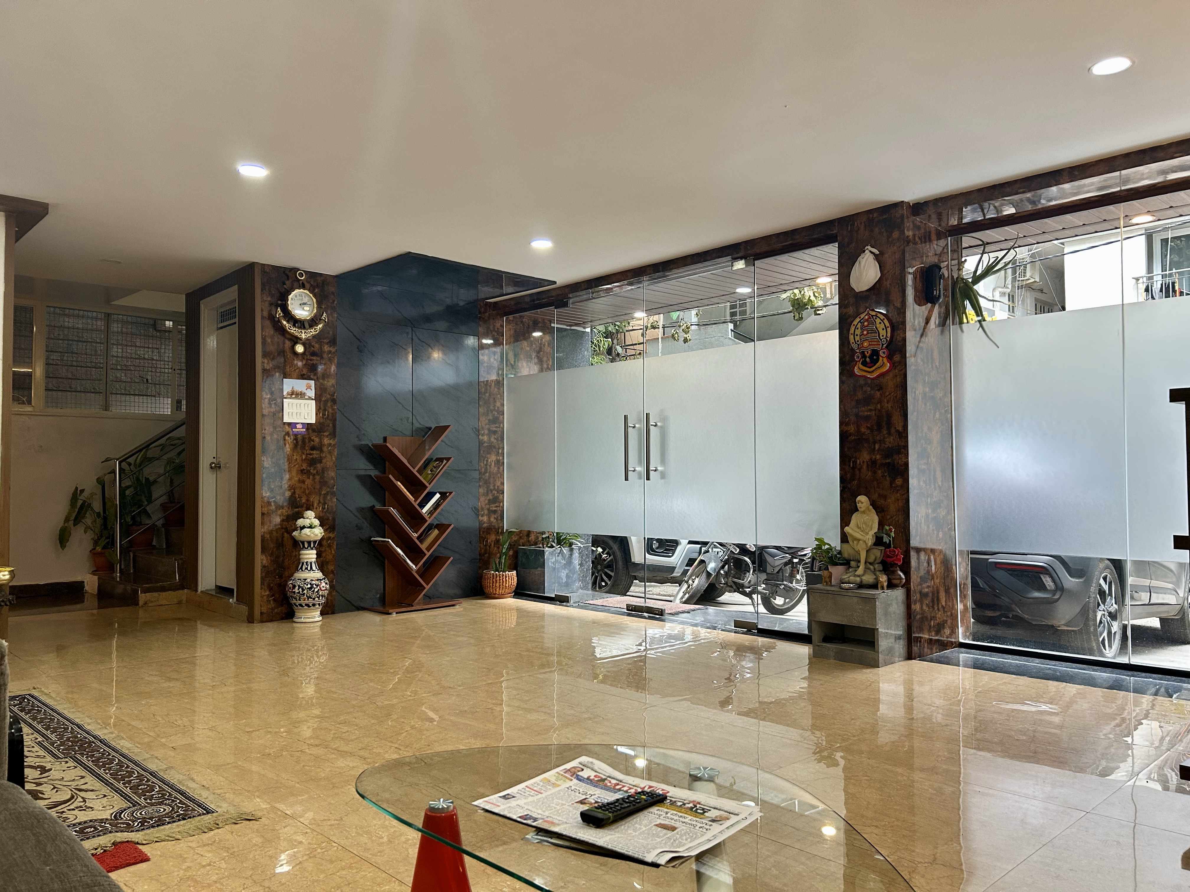 Hotel Lobby Seating Area