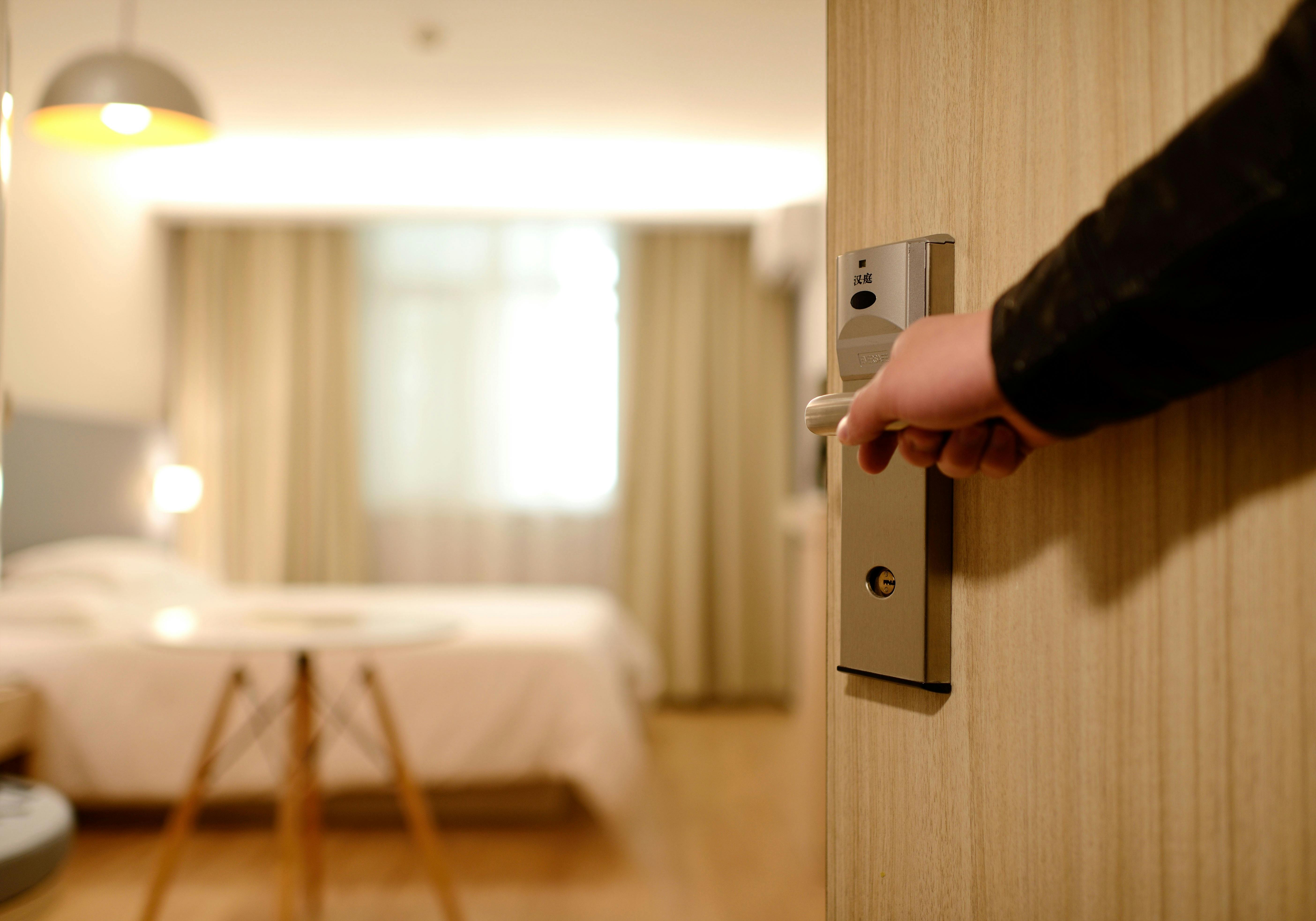 Hotel Room Entrance